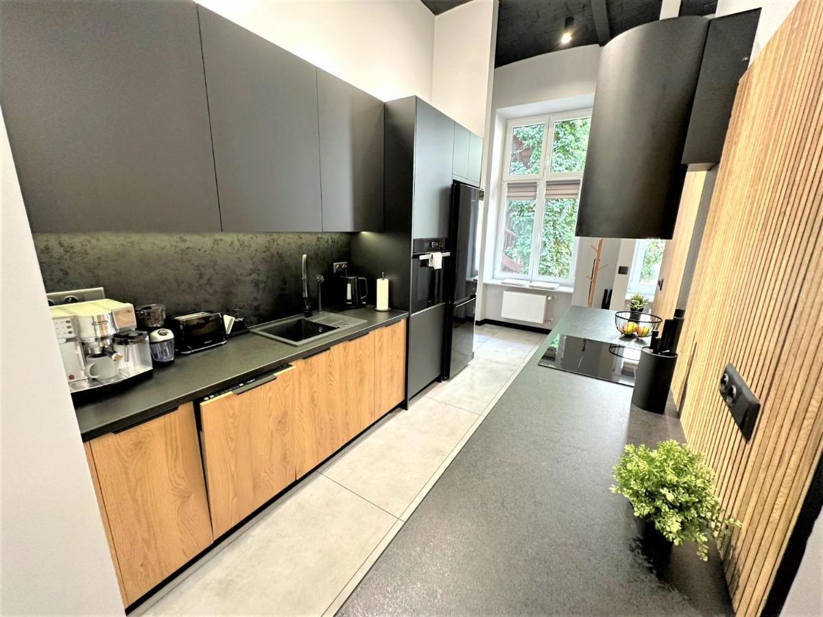 Luxury 100M2 Loft Design-Apartment At Wawel + Netflix Cracóvia Exterior foto