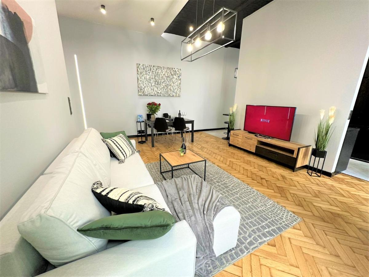 Luxury 100M2 Loft Design-Apartment At Wawel + Netflix Cracóvia Exterior foto
